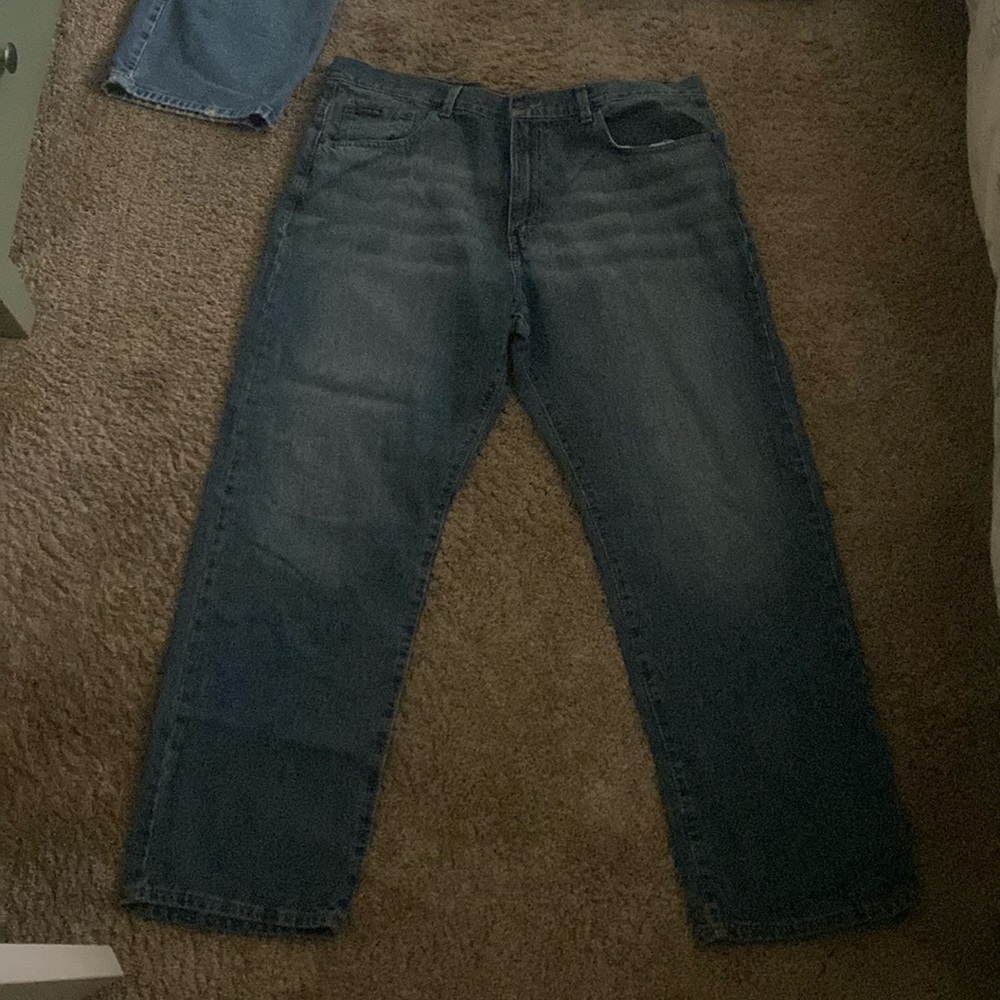 Calvin klein relaxed strait fit jeans